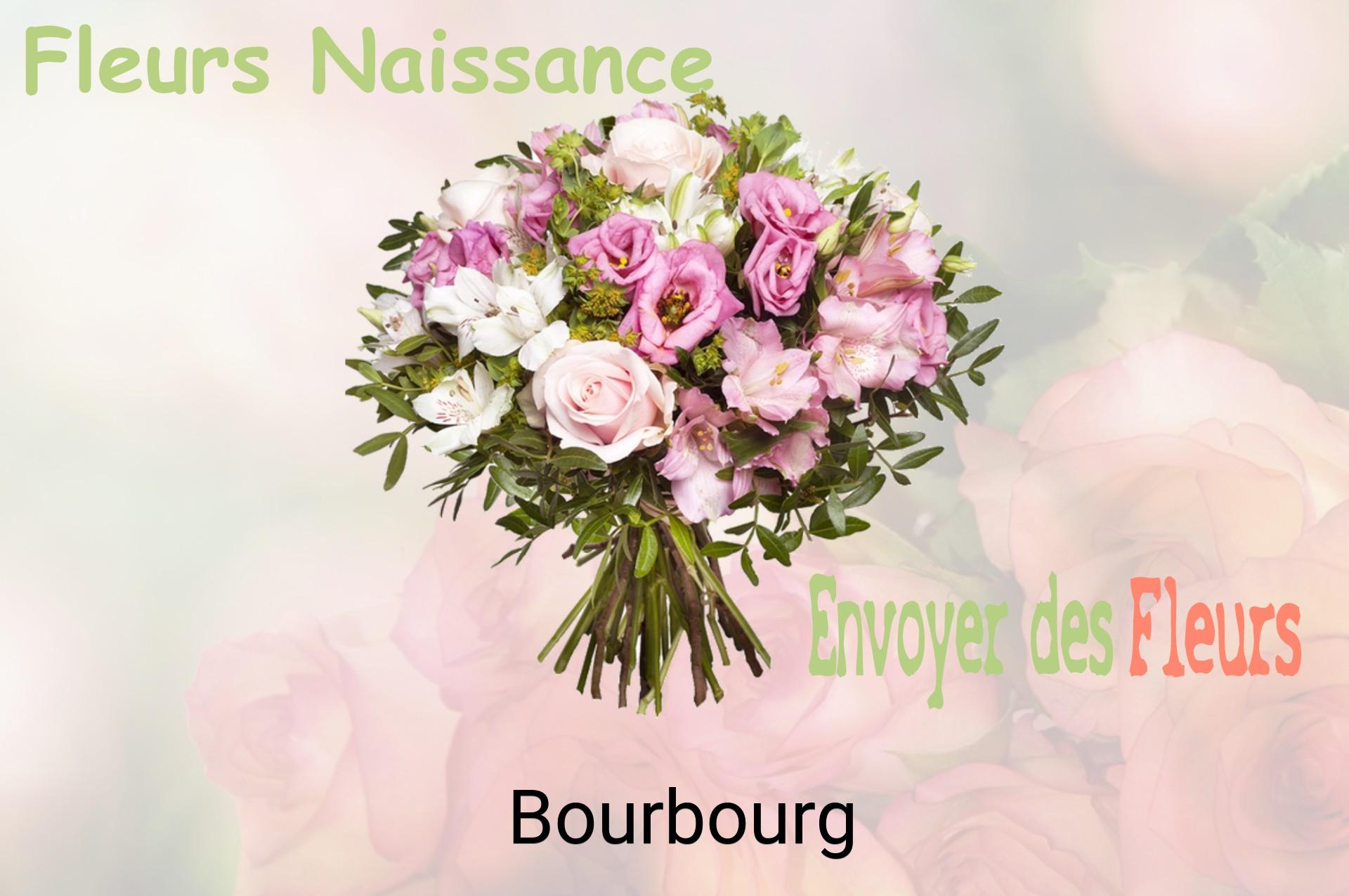 Bouquet de fleurs de naissance livré à Bourbourg